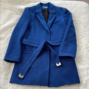 Diane Von Furstenberg Victoria Wool Belted Coat